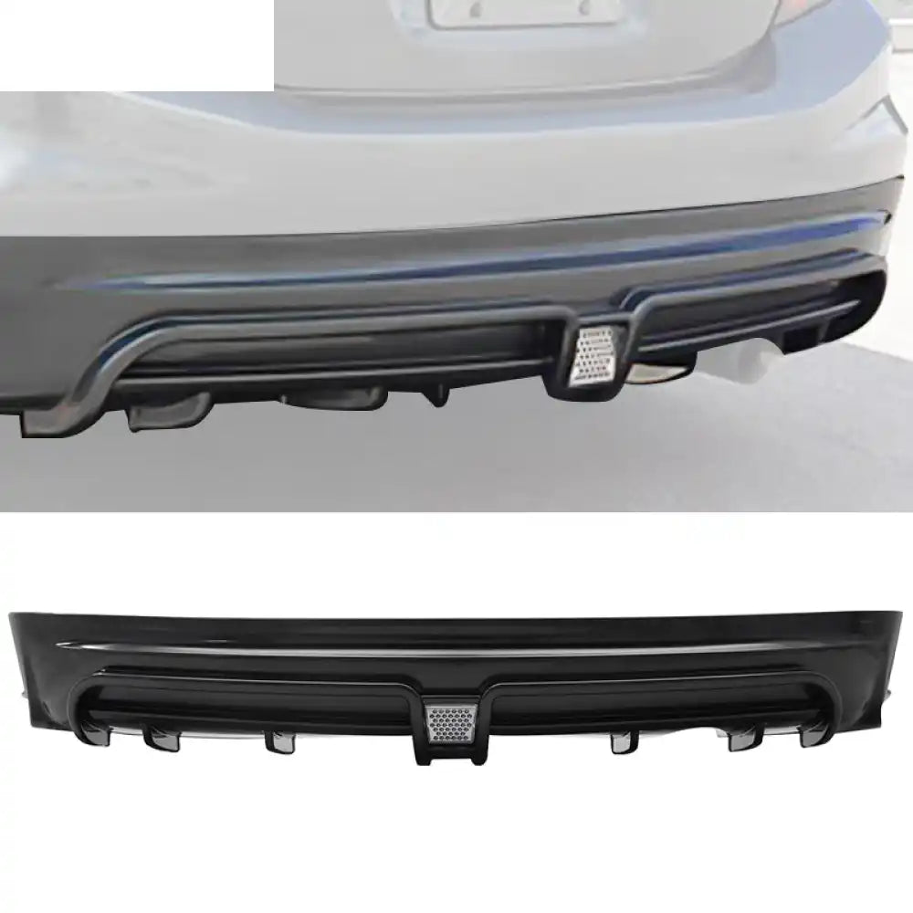 2012-2015 Honda Civic Sedan Mugen Rear Diffuser with Brake Light
