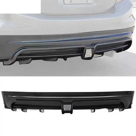 2012-2015 Honda Civic Sedan Mugen Rear Diffuser with Brake Light