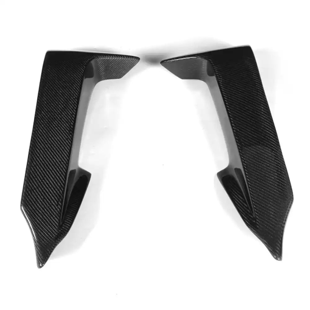 2012-2017 BMW 6 Series F12 F13 P Style Front Bumper Lip Carbon Fiber