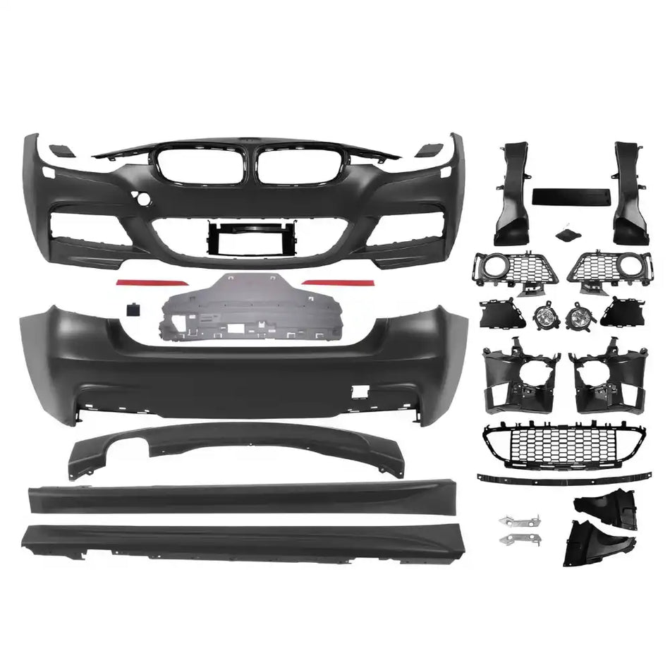 2012-2018 BMW 3-Series F30 M-Tech Side Skirts Front Rear Bumper Covers