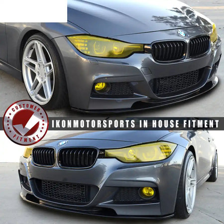 2012-2018 BMW F30 3 Series DP Style Unpainted PU Front Bumper Lip