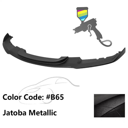 2012-2018 BMW F30 3 Series M Sport Front Bumper Lip Chin Spoiler Painted #B65 Jatoba Metallic
