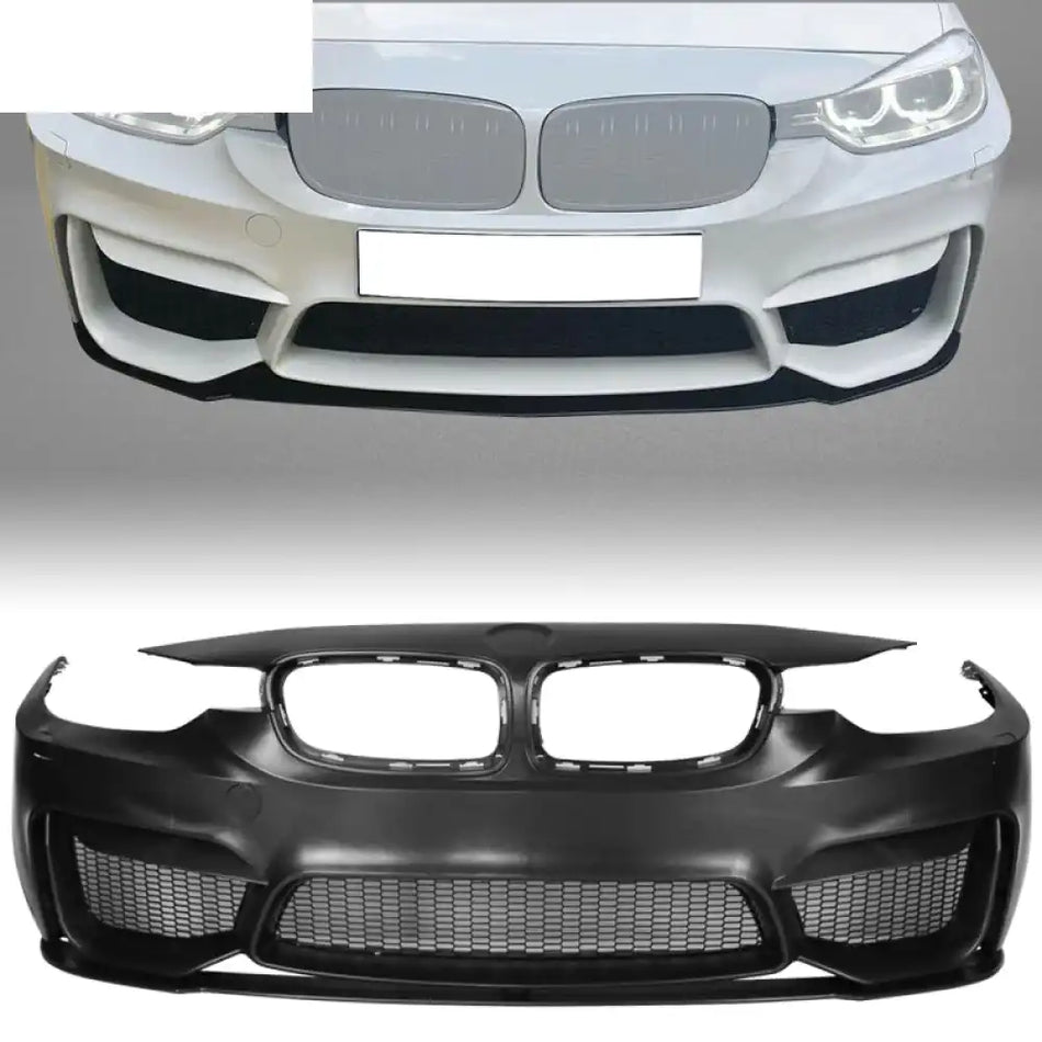 2012-2018 BMW F30 3 Series M3 Style Front Bumper Replacement w/ Lip PP