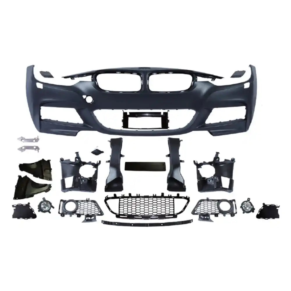 2012-2018 BMW F30 F31 Sedan Wagon M-Tech Style Front Bumper Cover