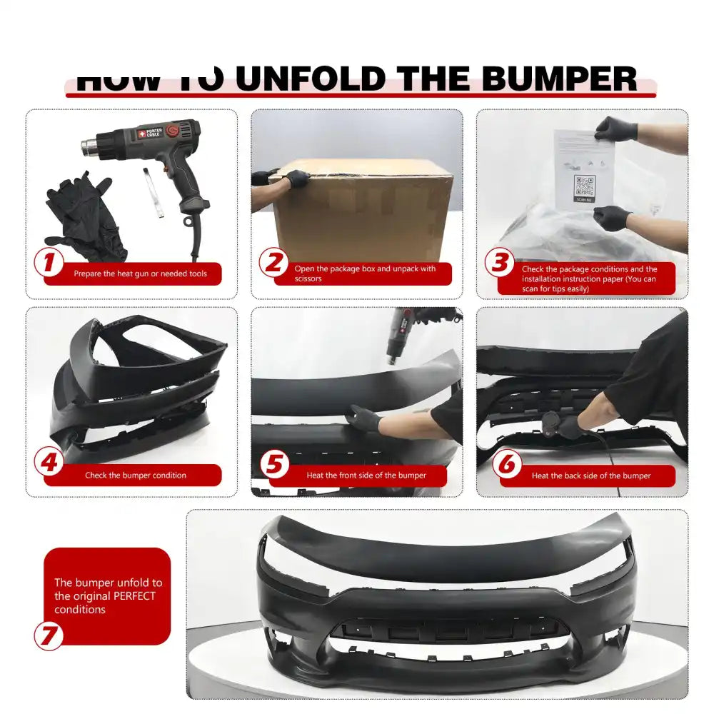 2012-2018 BMW F30 F35 3 Series Sedan Rear Bumper Cover W/Diffuser PP Unpainted Black