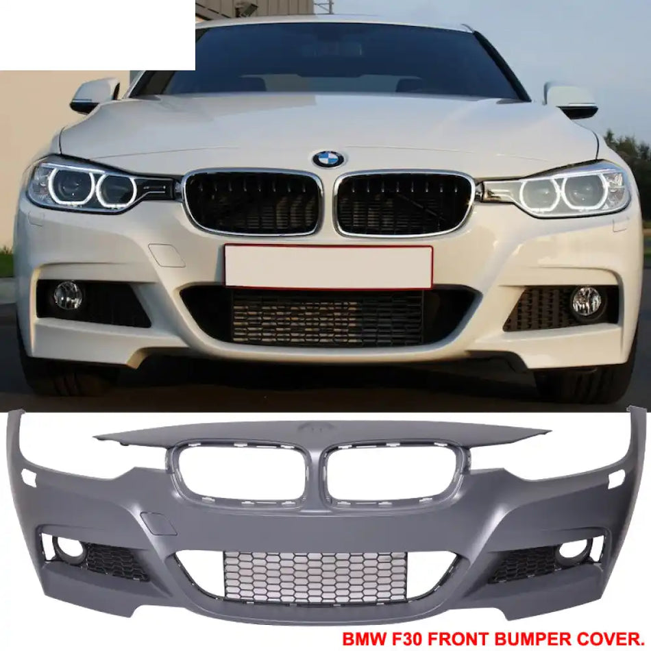 2012-2018 BMW F30 M-Tech M Sport Style Unpainted Front Bumper Cover PP
