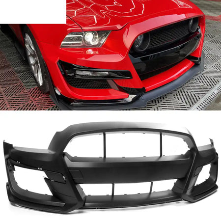 2013-2014 Ford Mustang Base & GT GT500 Style Front Bumper Cover PP