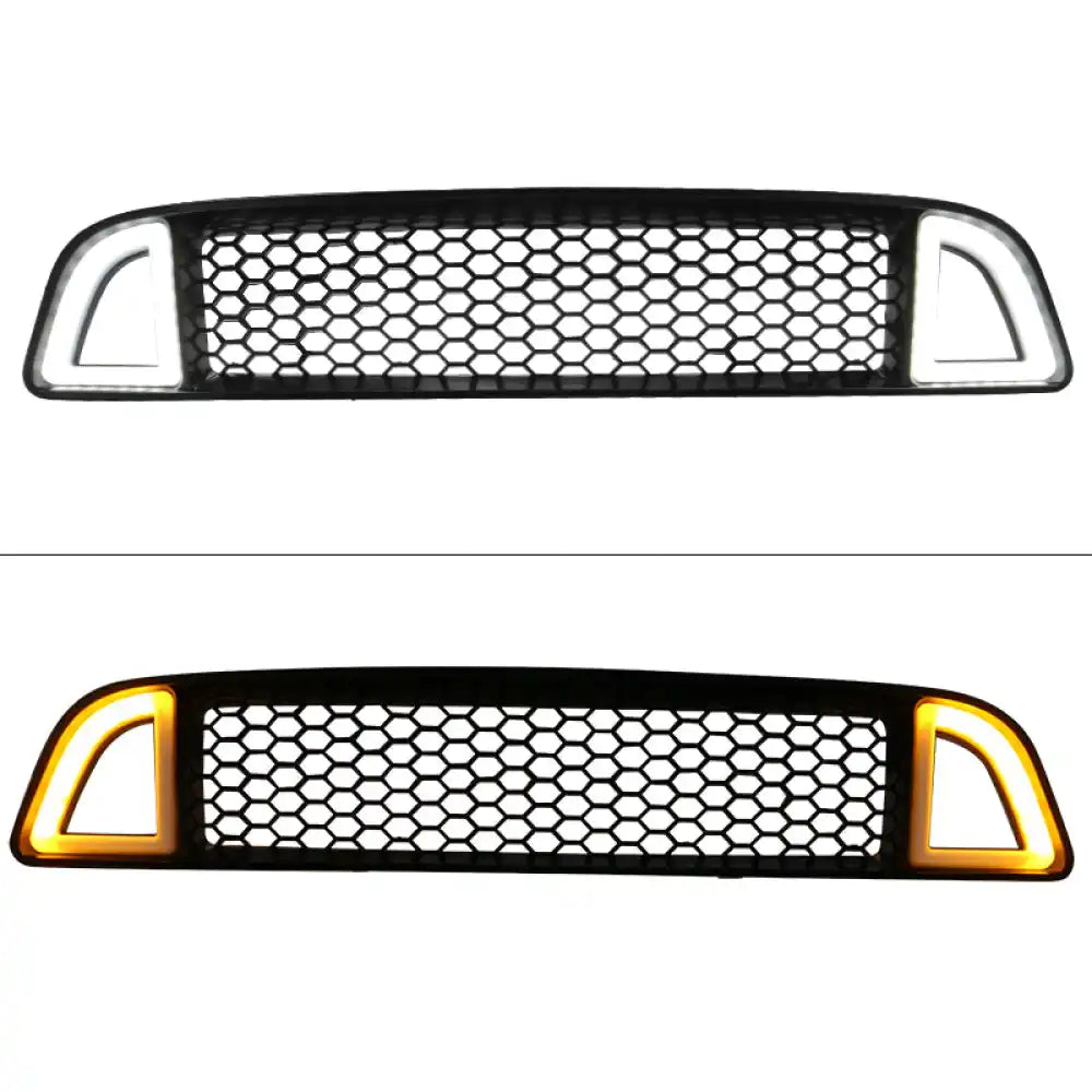 2013-2014 Ford Mustang Non-Shelby LED Light Unpainted Front Grille