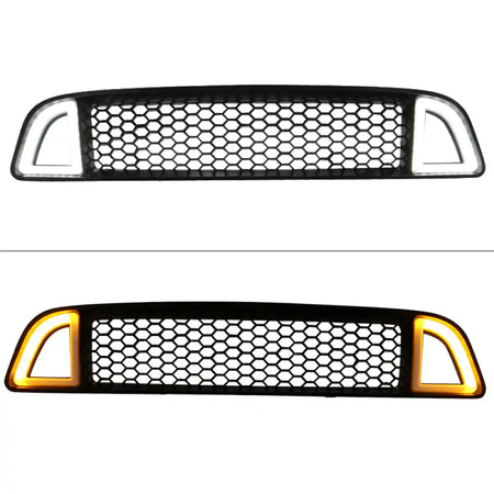 2013-2014 Ford Mustang Non-Shelby LED Light Unpainted Front Grille