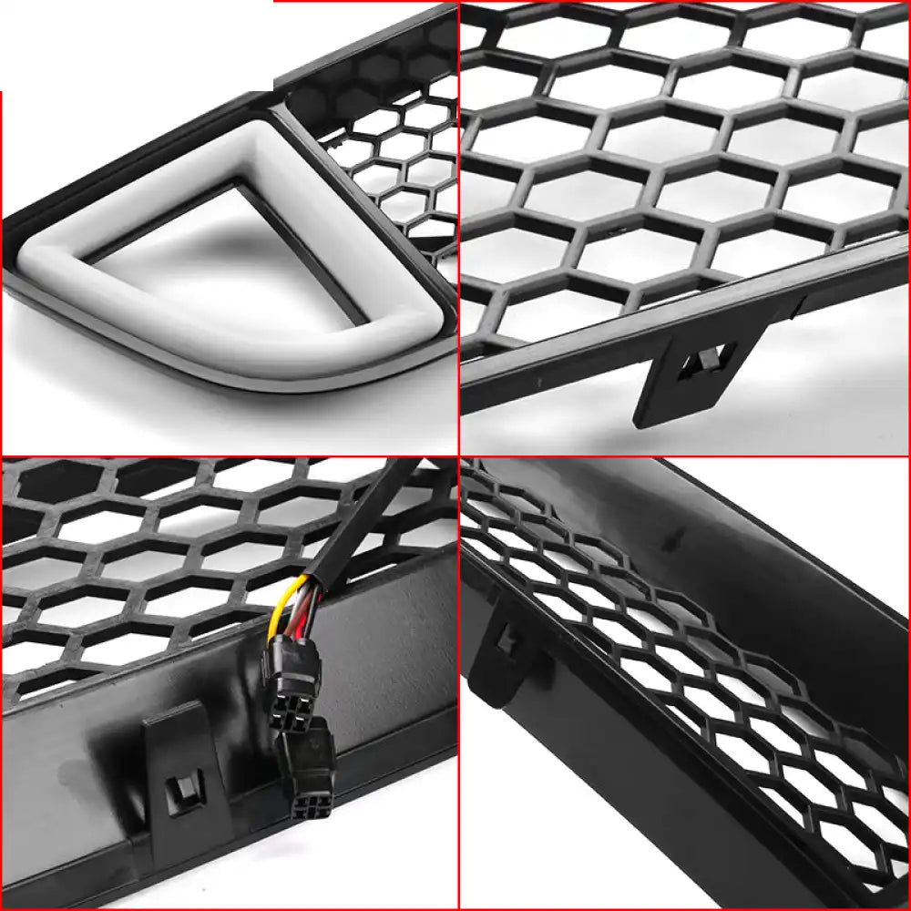 2013-2014 Ford Mustang Non-Shelby LED Light Unpainted Front Grille