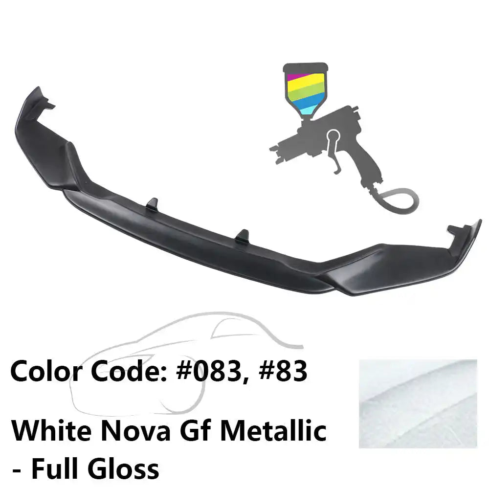 2013-2015 Lexus GS350 F Sport IKON Style Front Bumper Lip Painted PP Painted #083, 83 White Nova Gf Metallic