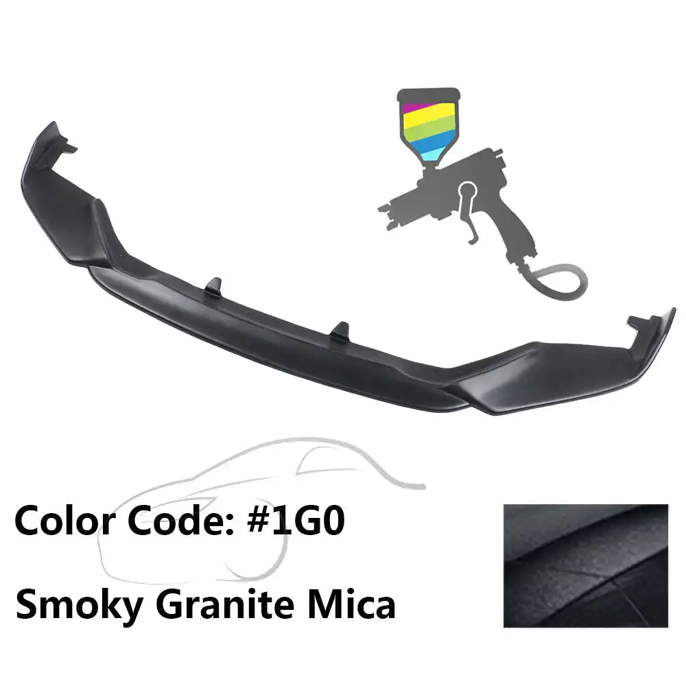 2013-2015 Lexus GS350 F Sport IKON Style Front Bumper Lip Painted PP Painted #1G0 Smoky Granite Mica