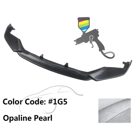 2013-2015 Lexus GS350 F Sport IKON Style Front Bumper Lip Painted PP Painted #1G5 Opaline Pearl