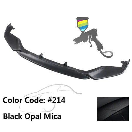 2013-2015 Lexus GS350 F Sport IKON Style Front Bumper Lip Painted PP Painted #214 Black Opal Mica