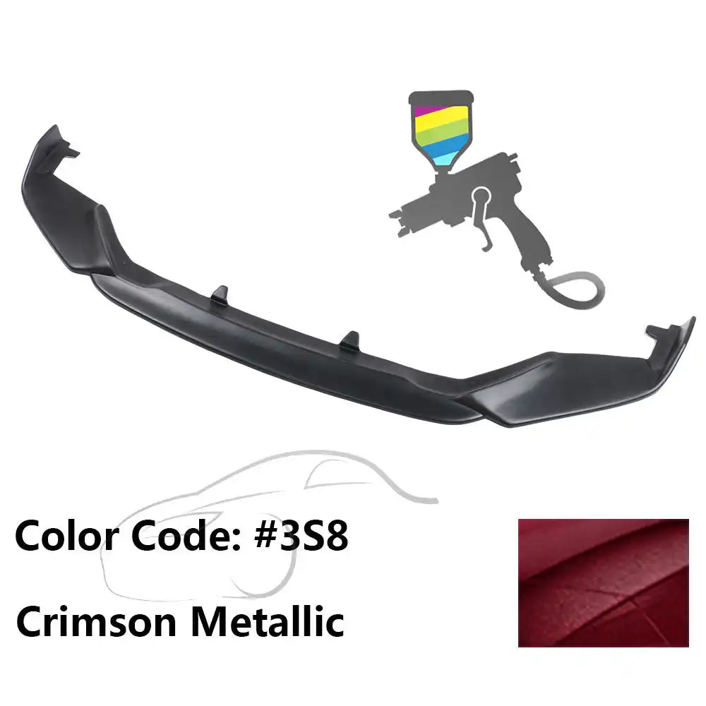 2013-2015 Lexus GS350 F Sport IKON Style Front Bumper Lip Painted PP Painted #3S8 Crimson Metallic