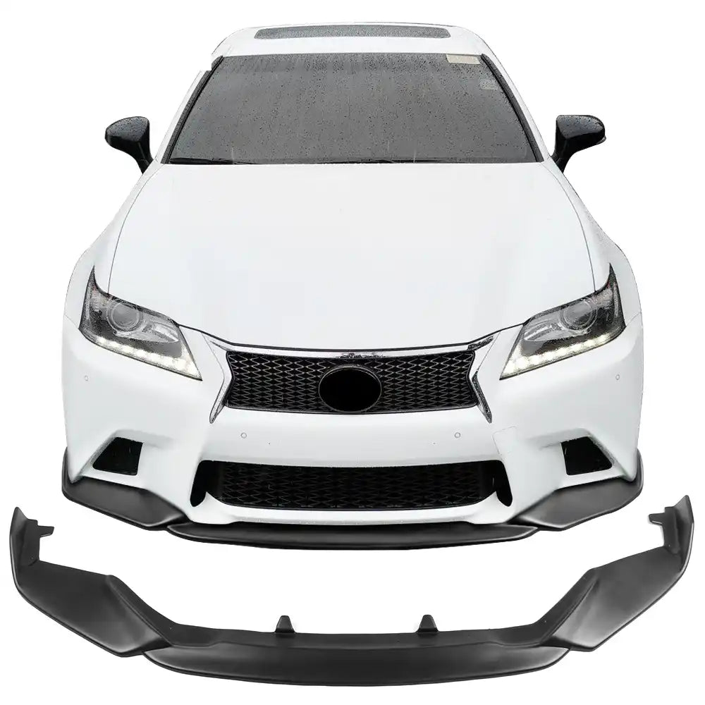 2013-2015 Lexus GS350 F Sport IKON Style Front Bumper Lip Painted PP