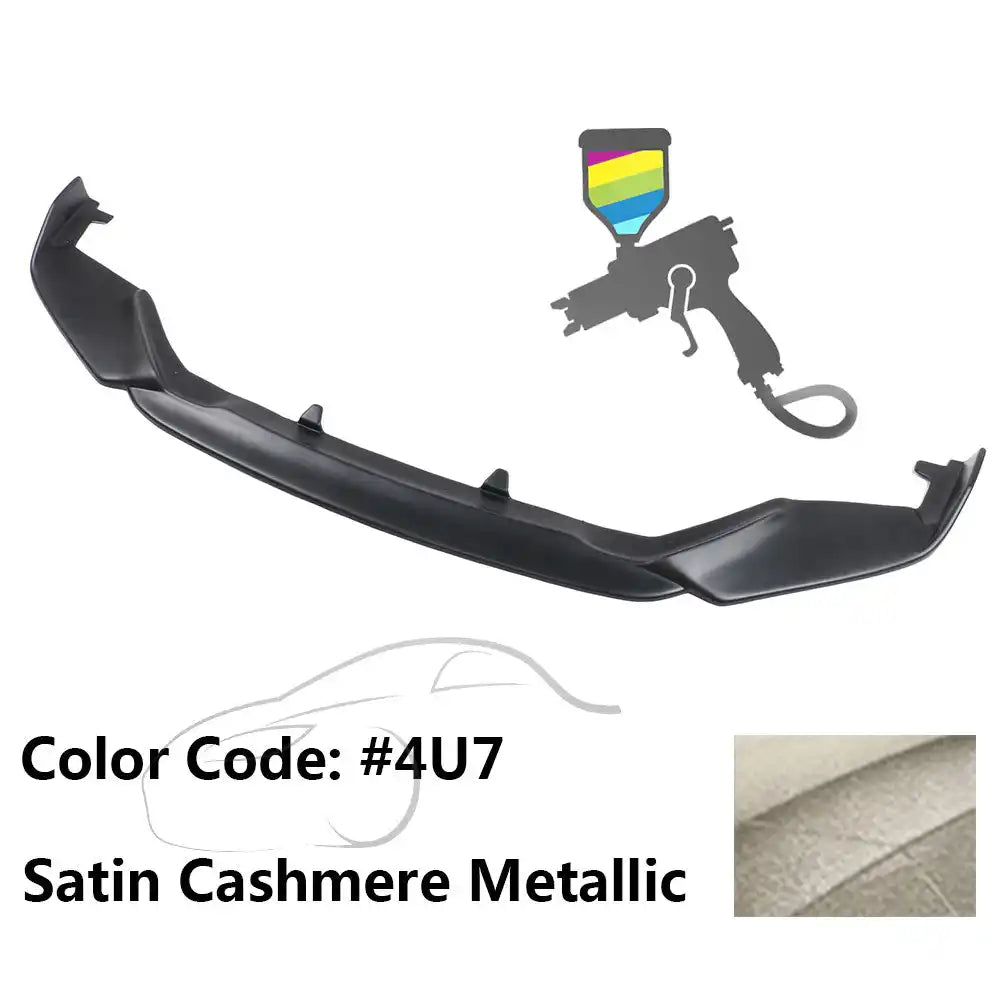 2013-2015 Lexus GS350 F Sport IKON Style Front Bumper Lip Painted PP Painted #4U7 Satin Cashmere Metallic