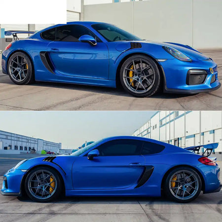 2013-2016 Cayman Boxster GT4 Style Front Bumper + 2PCs Side Fender