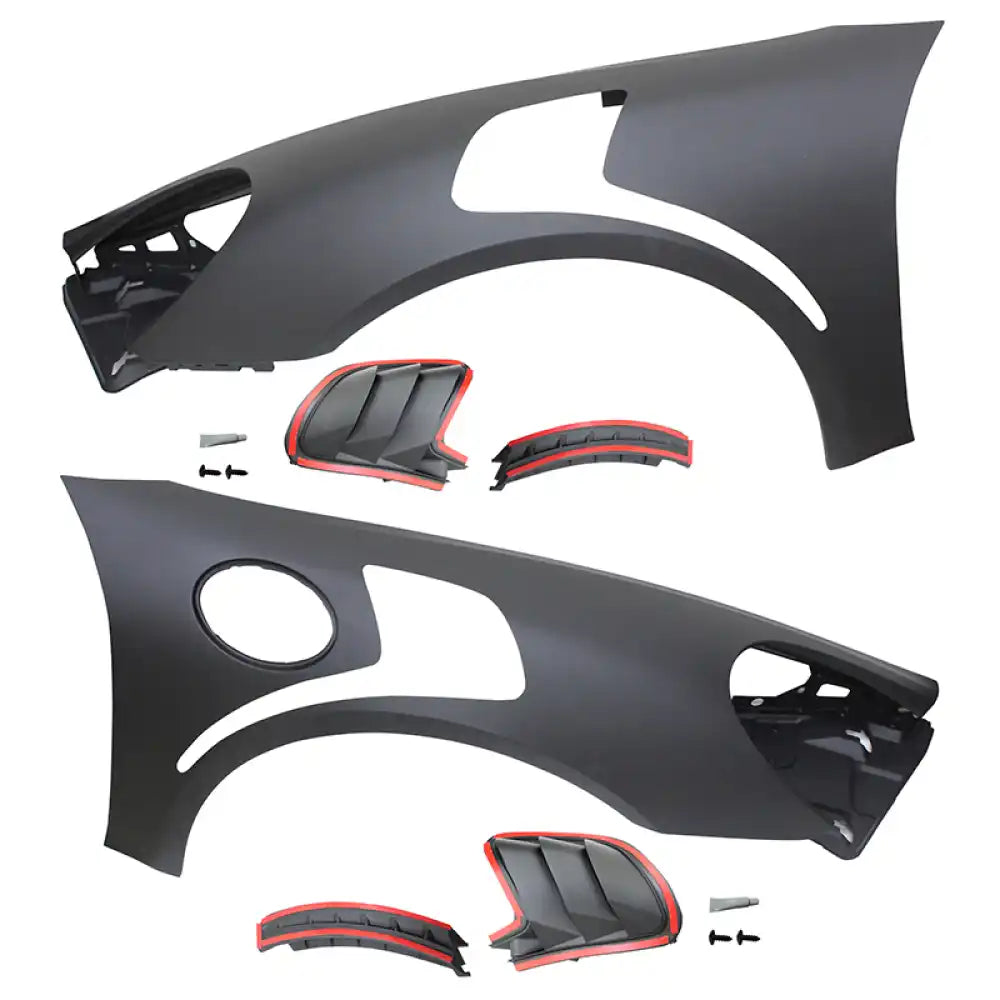 2013-2016 Cayman Boxster GT4 Style Front Bumper + 2PCs Side Fender