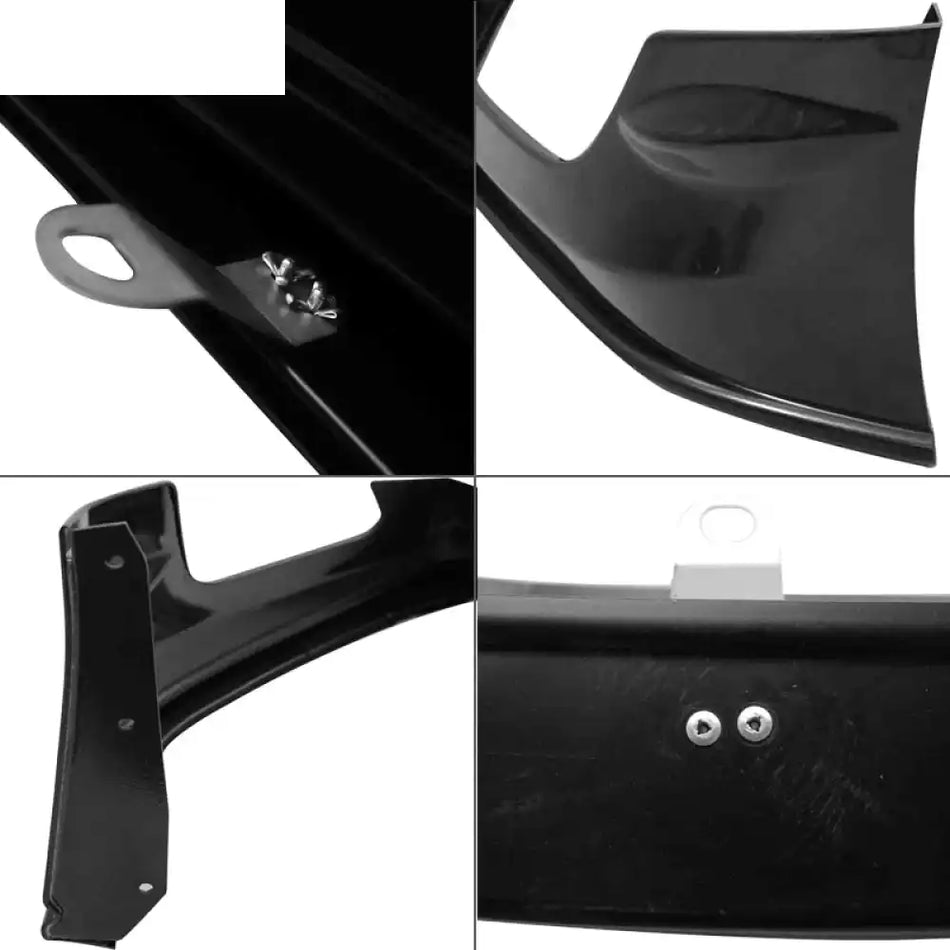 2013-2016 Scion FRS Aero OEM Style Unpainted Black Front Bumper Lip PU