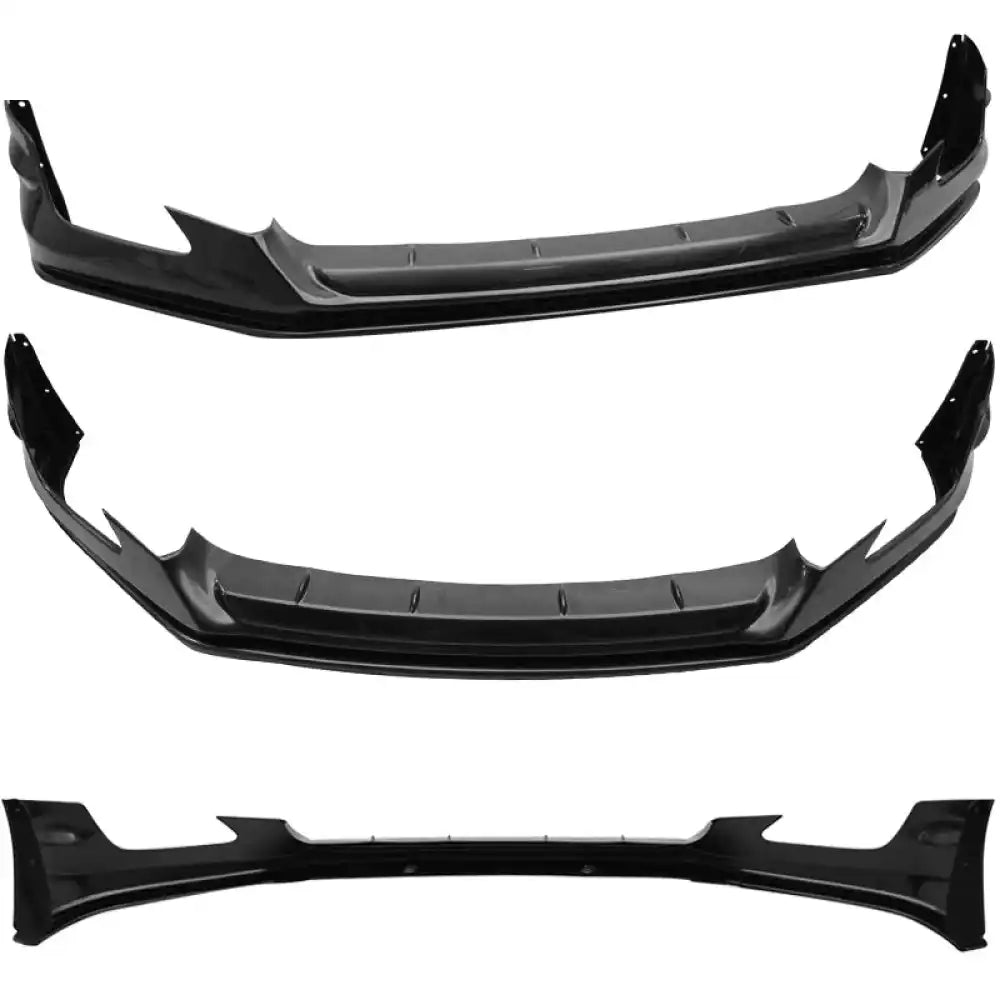 2013-2016 Scion FRS Aero OEM Style Unpainted Black Front Bumper Lip PU