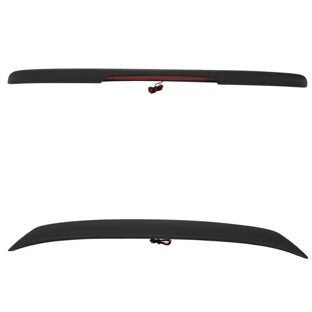 2013-2019 Nissan Sentra Rear Spoiler Wing LED Brake Light Matte Black