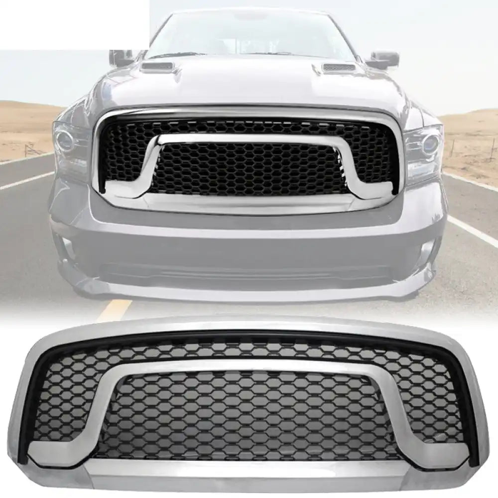 2013-2024 Dodge Ram 1500 Classic Grill Chrome Mesh Honeycomb Car Grille