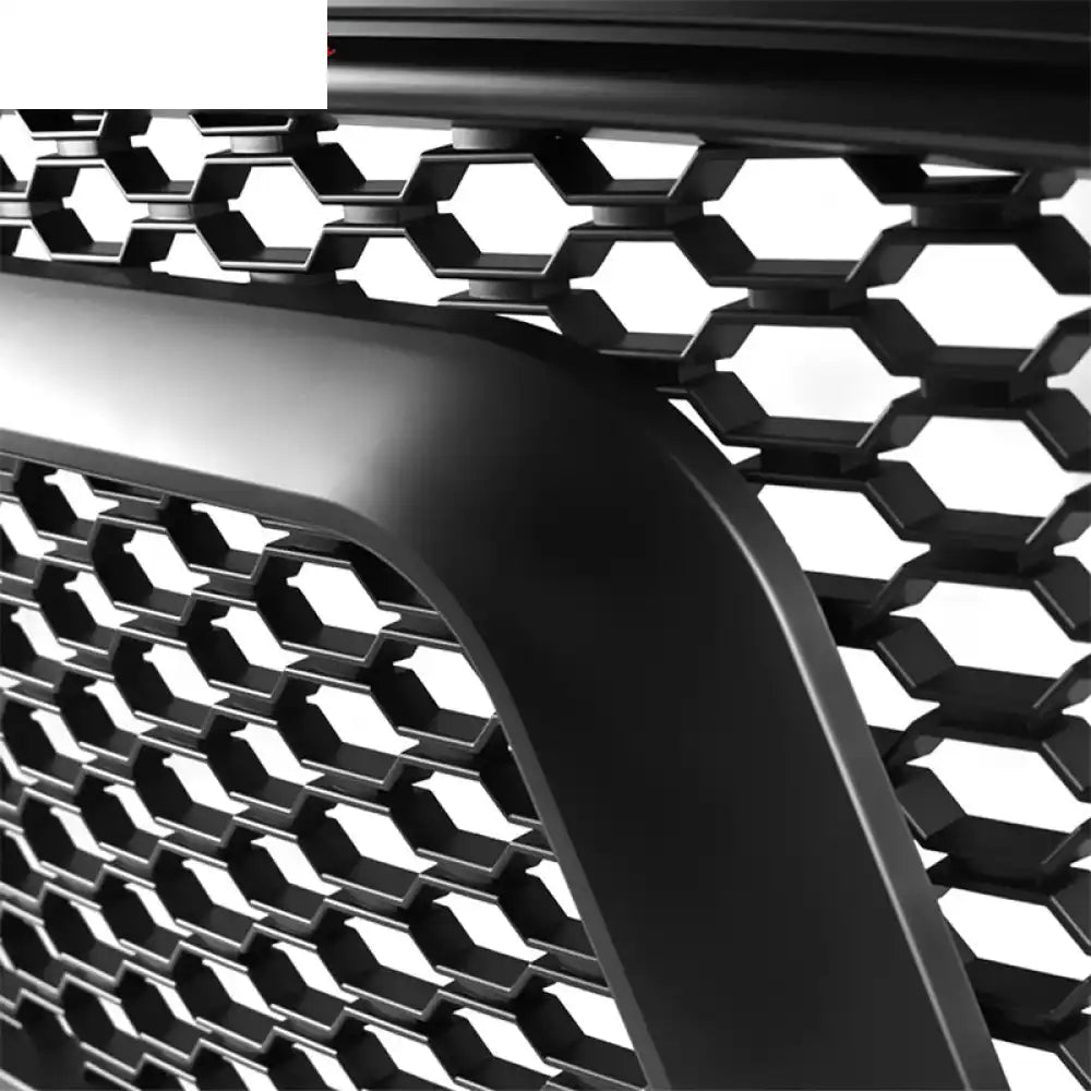 2013-2024 Dodge Ram 1500 Honeycomb R Style Black Front Grille ABS
