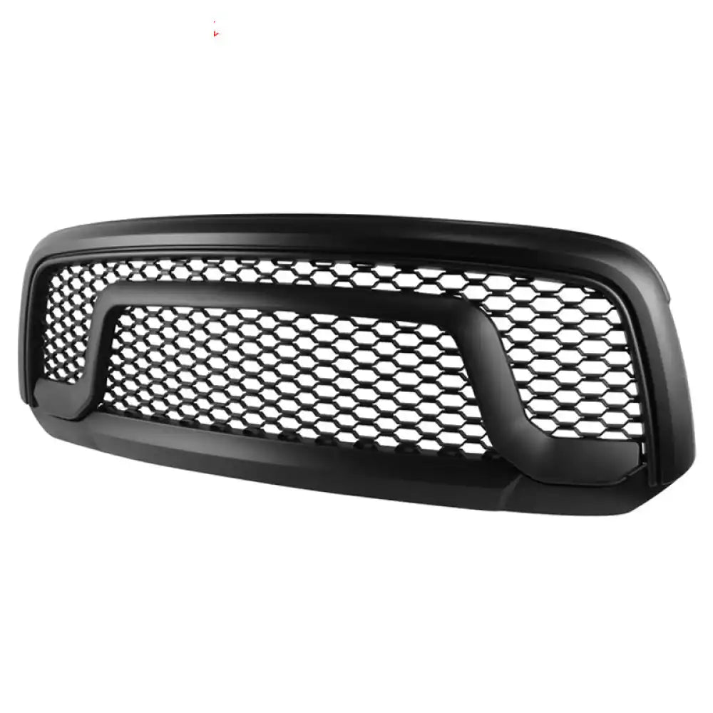 2013-2024 Dodge Ram 1500 Honeycomb R Style Black Front Grille ABS