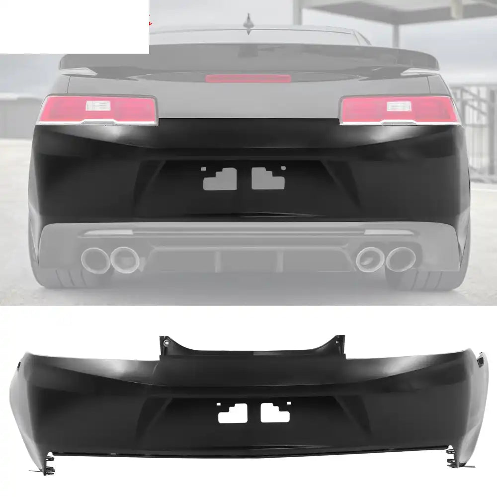2014-2015 Chevy Camaro 6th ZL1 Style Unpainted Rear Bumper Cover PP