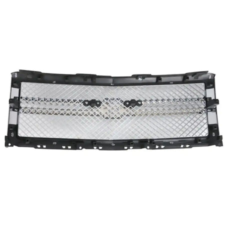 2014-2015 Chevy Silverado 1500 B Style Silver Front Bumper Grille ABS Chrome