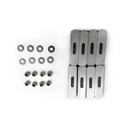 2014-2015 Chevy Silverado 1500 Chrome Front Upper Billet Grille Insert Chrome