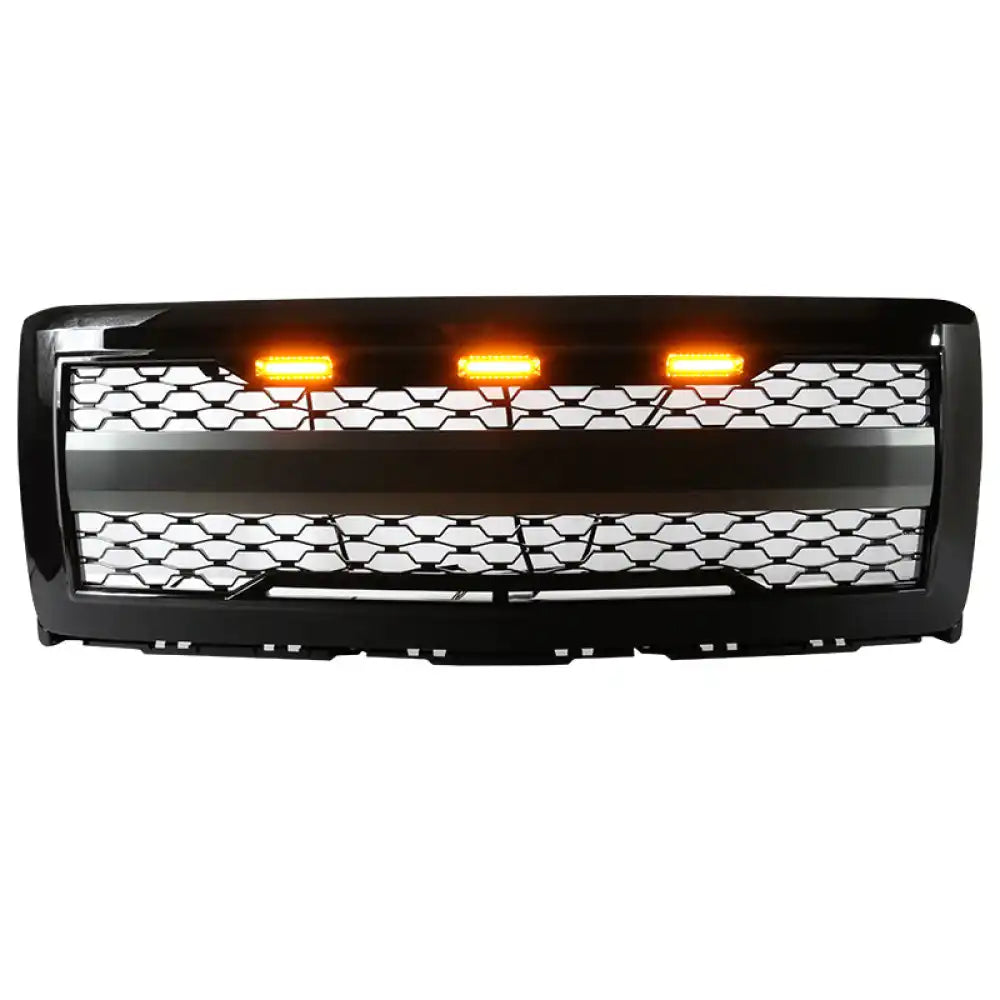 2014-2015 Chevy Silverado 1500 Front Bumper Hood Grille