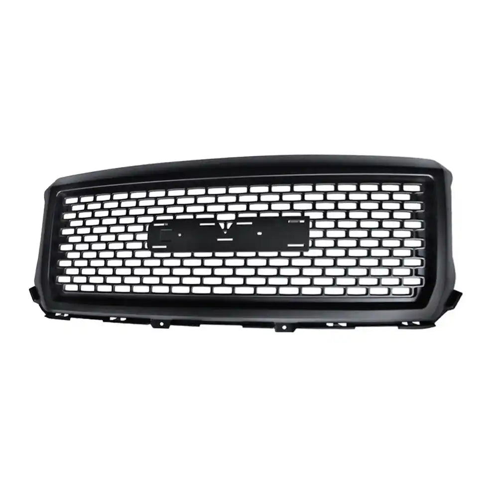2014-2015 GMC Sierra 1500 Denali Black Front Bumper Hood Grille ABS