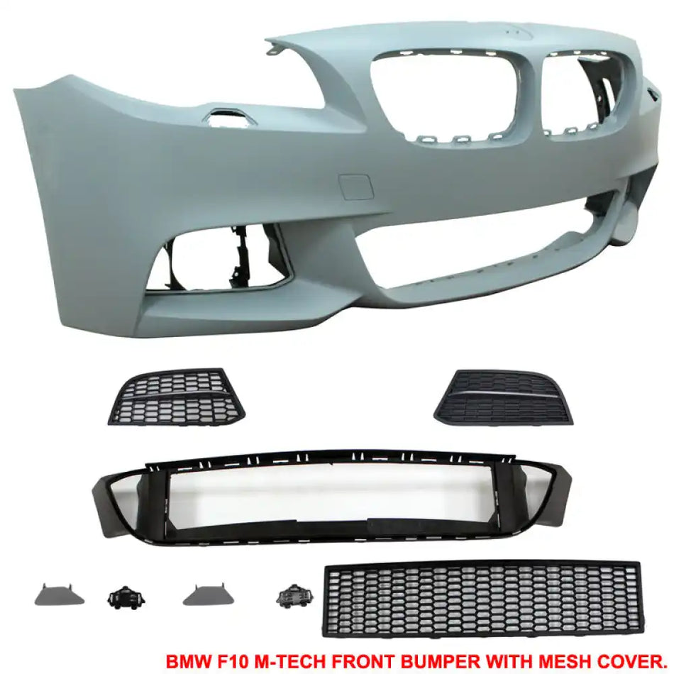 2014-2016 BMW F10 Front Bumper + Rear Bumper W/ Single Outlet