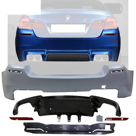 2014-2016 BMW F10 M5 Front Bumper W/ Foglight + Cover + Rear Bumper