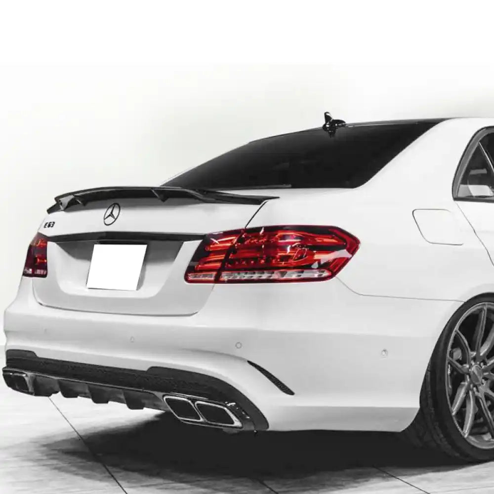 2014-2016 Mercedes-Benz W212 E Class Rear Bumper Cover Diffuser Trim