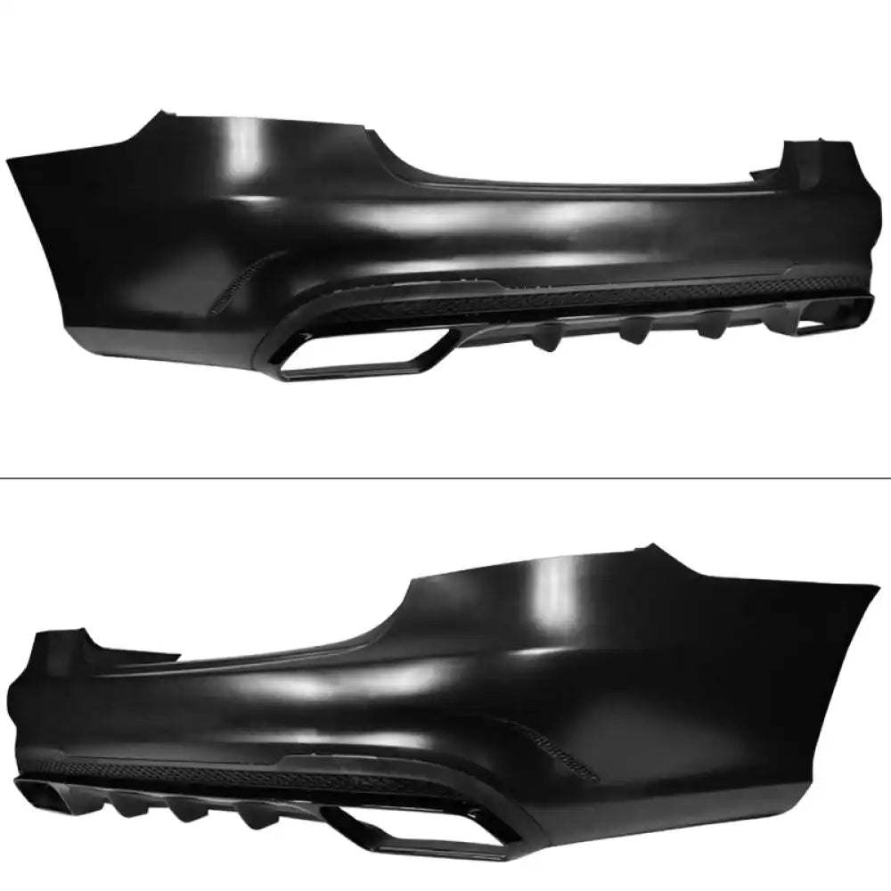 2014-2016 Mercedes-Benz W212 E Class Rear Bumper Cover Diffuser Trim