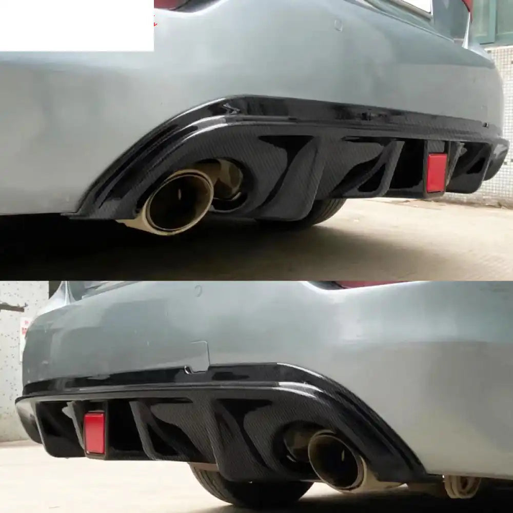 2014-2017 Infiniti Q50 LED Light Rear Bumper Diffuser PP