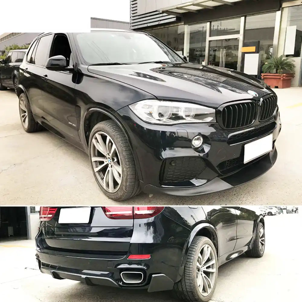 2014-2018 BMW F15 M Sport Front Bumper Lip Rear Diffuser