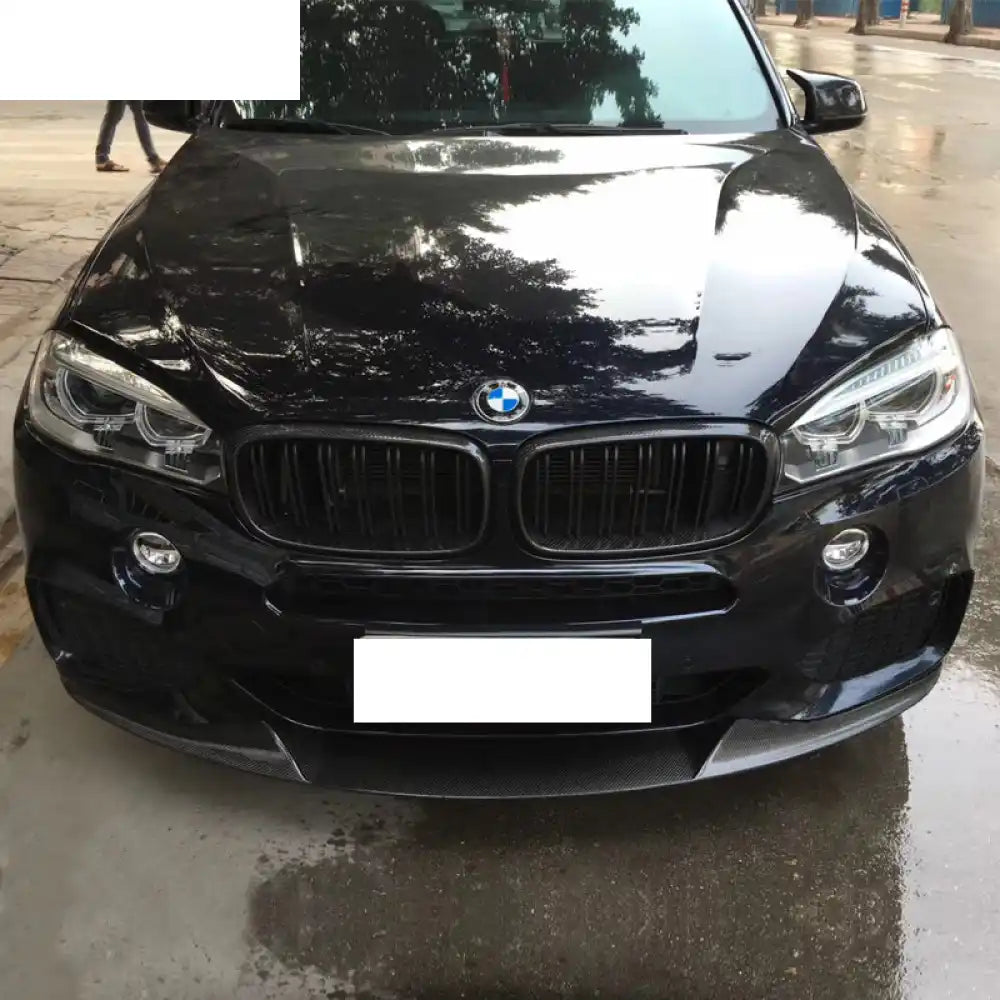 2014-2018 BMW F15 X5 MT MP Style Front Bumper Lip Carbon Fiber CF