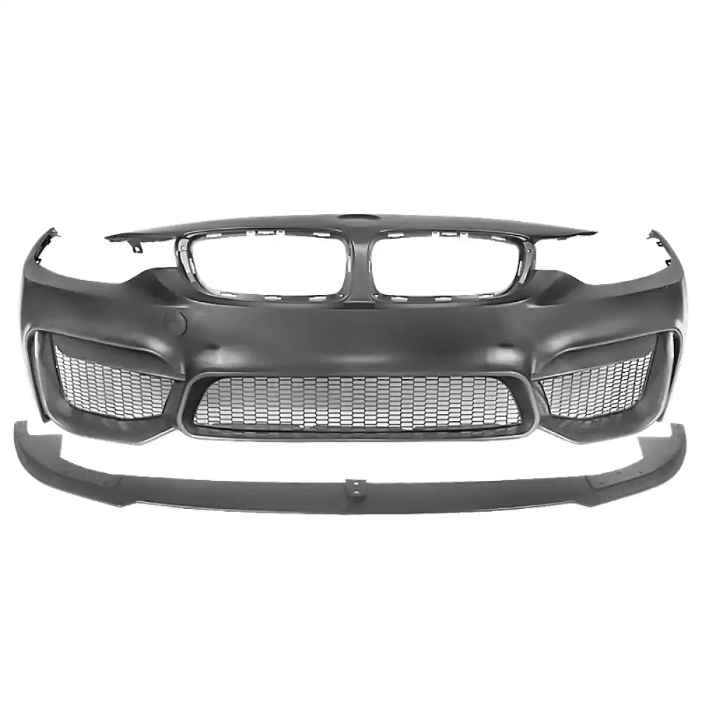 2014-2020 BMW F32 4 Series M4 Style Front Bumper Replacement w/ Lip PP