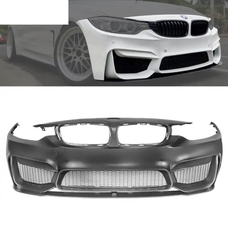 2014-2020 BMW F32 4 Series M4 Style Front Bumper Replacement w/ Lip PP