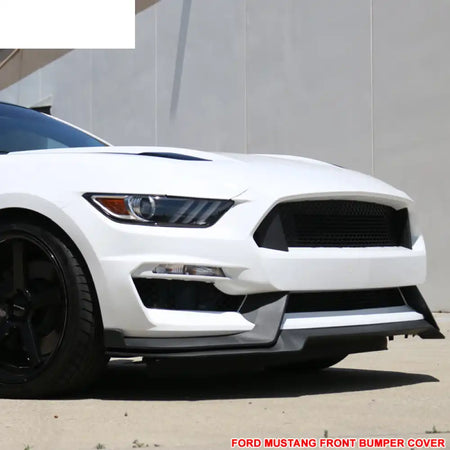 2015-2016 Ford Mustang GT350 Black Front Rear Bumper Conversion PP