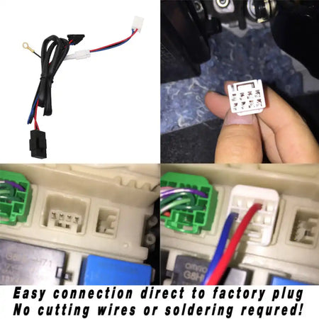 2015-2016 Honda Fit GK5 Front Bumper Conversion Cover DRL Light PP