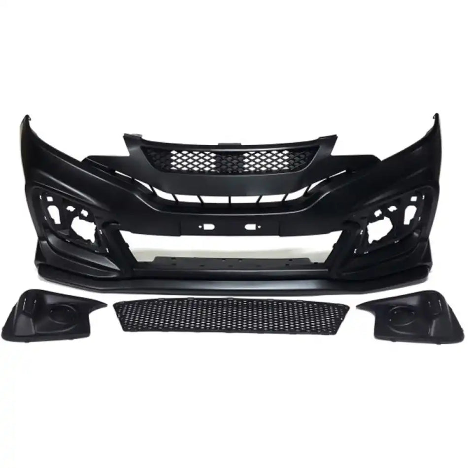2015-2016 Honda Fit GK5 Front Bumper Conversion Cover DRL Light PP