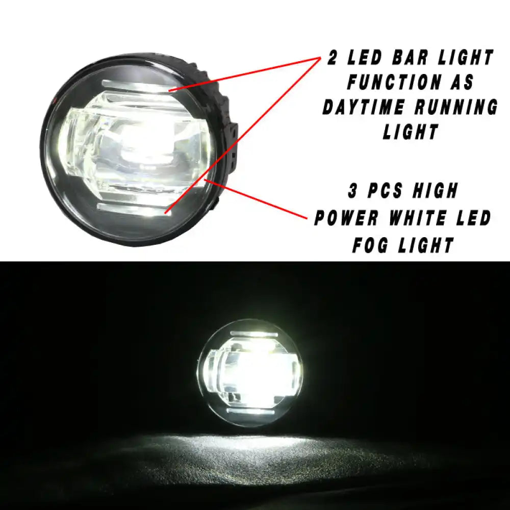 2015-2016ÃÂ Honda Fit Jazz GK5 Daytime Running Fog Light US Model ABS