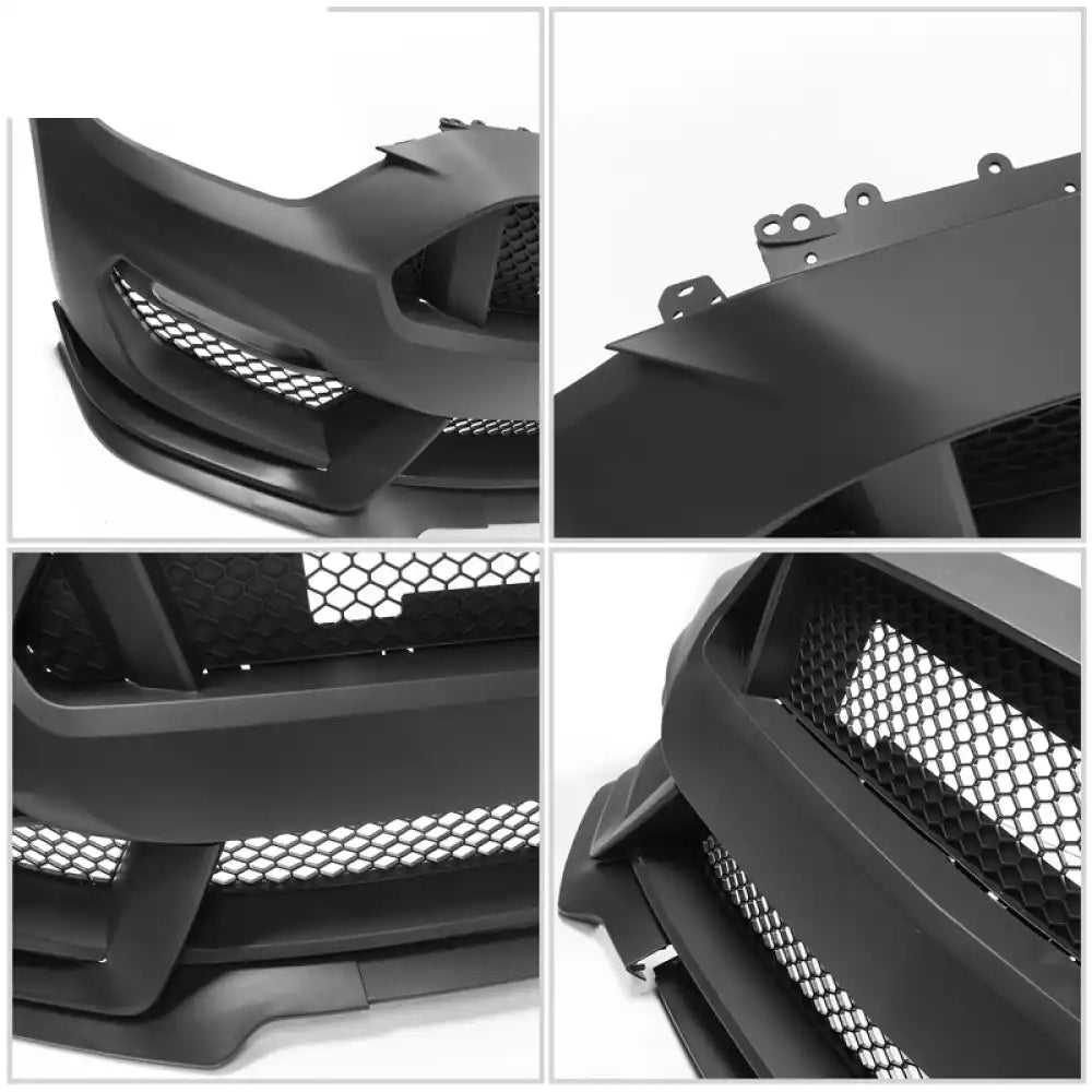 2015-2017 For Ford Mustang GT350 Painted Front Bumper Conversion PP