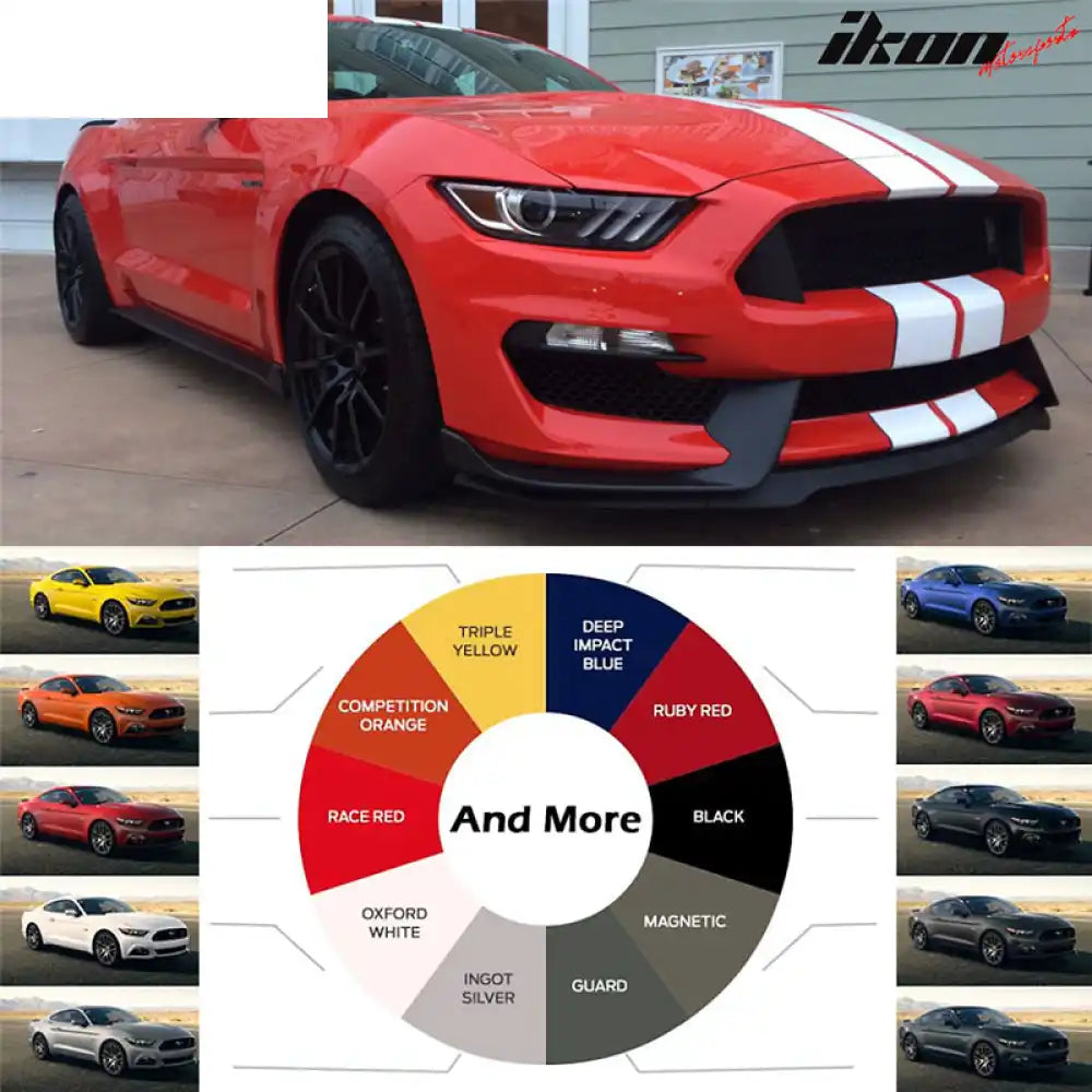 2015-2017 For Ford Mustang GT350 Painted Front Bumper Conversion PP