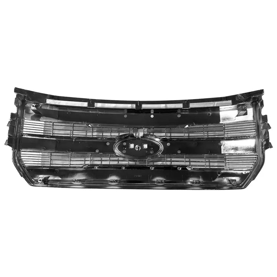 2015-2017 Ford F-150 Lariat / King Ranch Chrome Matte Black ABS Grille